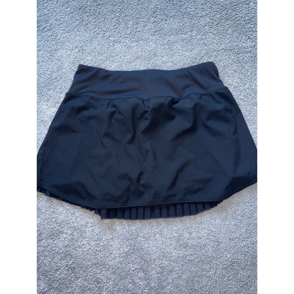 Baleaf Black Pleated Athletic Skort Women XL Tennis Golf Skirt with Pockets
